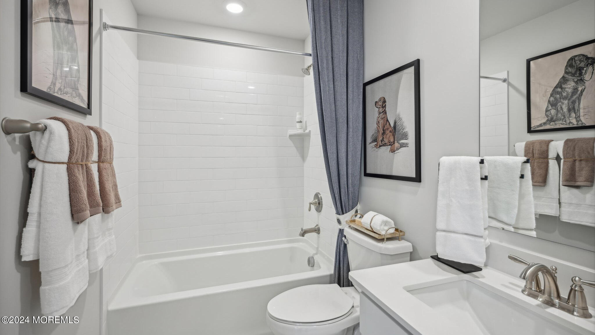 16 Rothbury Court Tinton Falls, NJ 07753 - Photo 28 of 43 a bathroom with a granite countertop sink toilet and shower