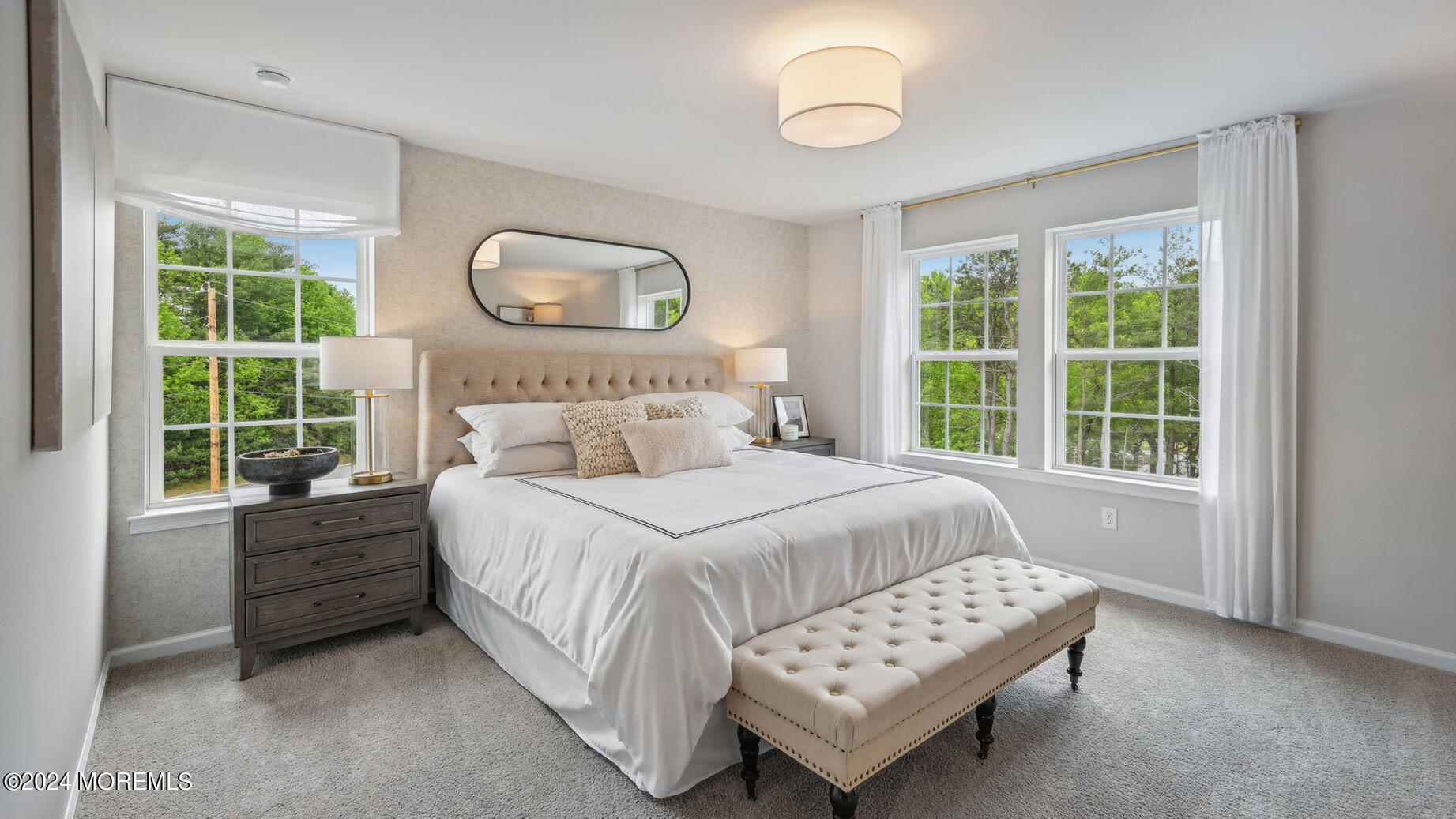 16 Rothbury Court Tinton Falls, NJ 07753 - Photo 32 of 43 a bedroom with a bed flowerpot and window