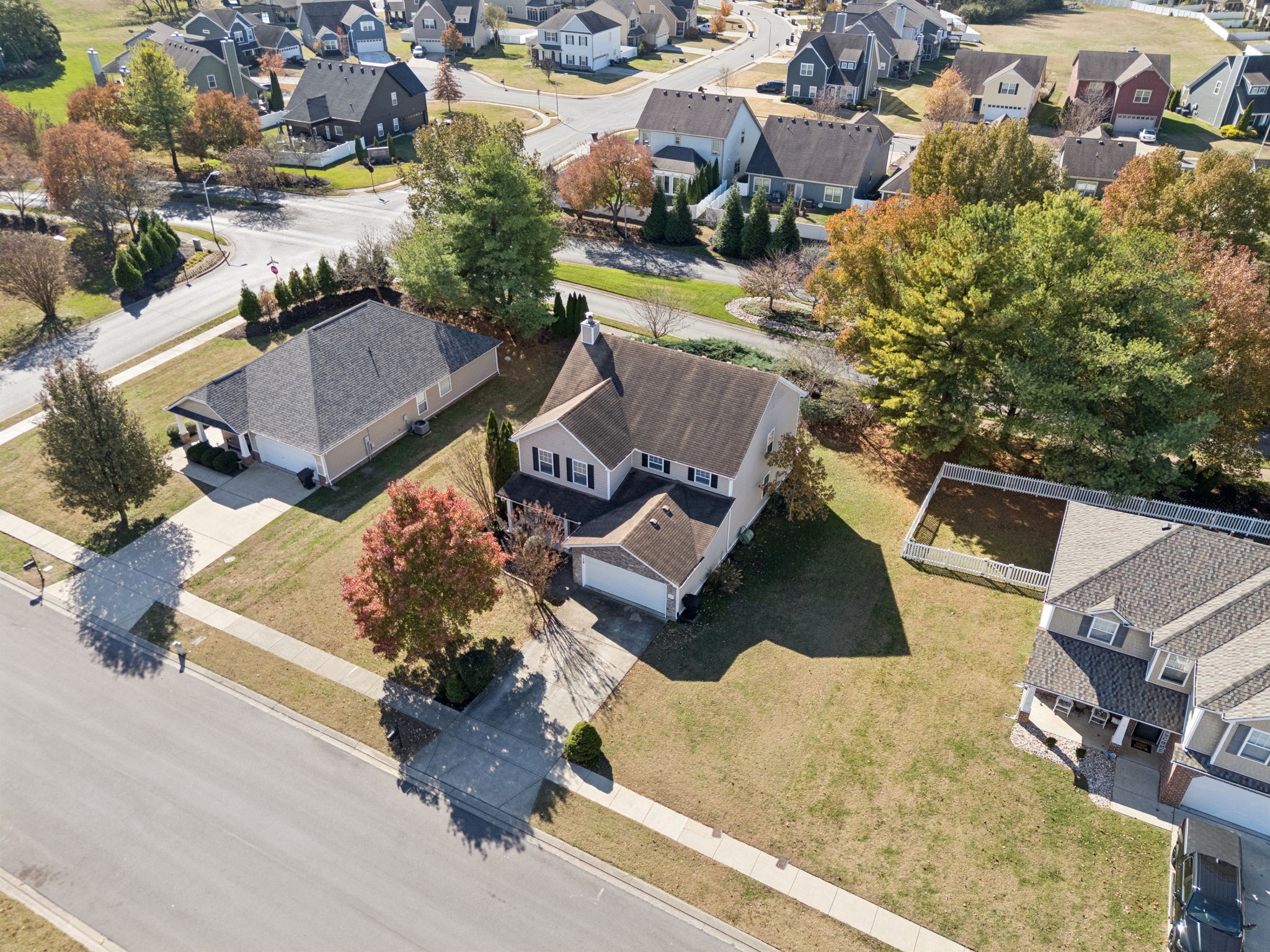 5807 Roxbury Drive Murfreesboro, TN 37128 - Photo 78 of 99 an aerial view of houses with yard