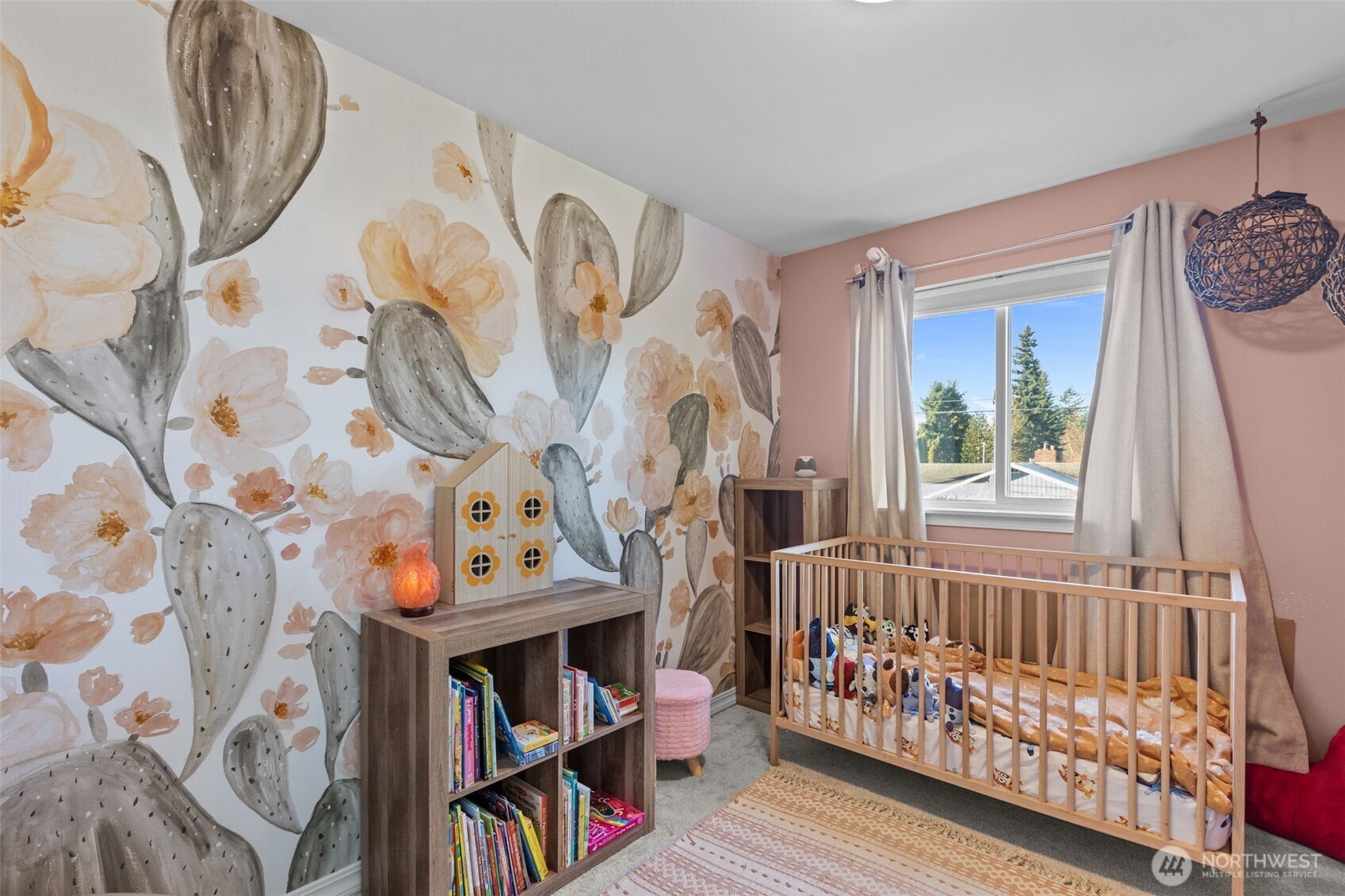 20911 Ronning Road Arlington, WA 98223 - Photo 20 of 40 a bedroom with furniture and baby crib