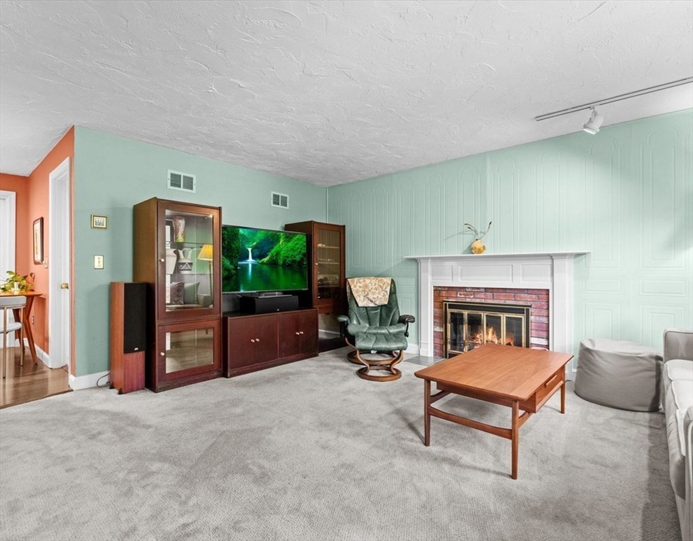 9 Pleasantview Terrace Framingham, MA 01701 - Photo 14 of 35 a living room with furniture and a fireplace