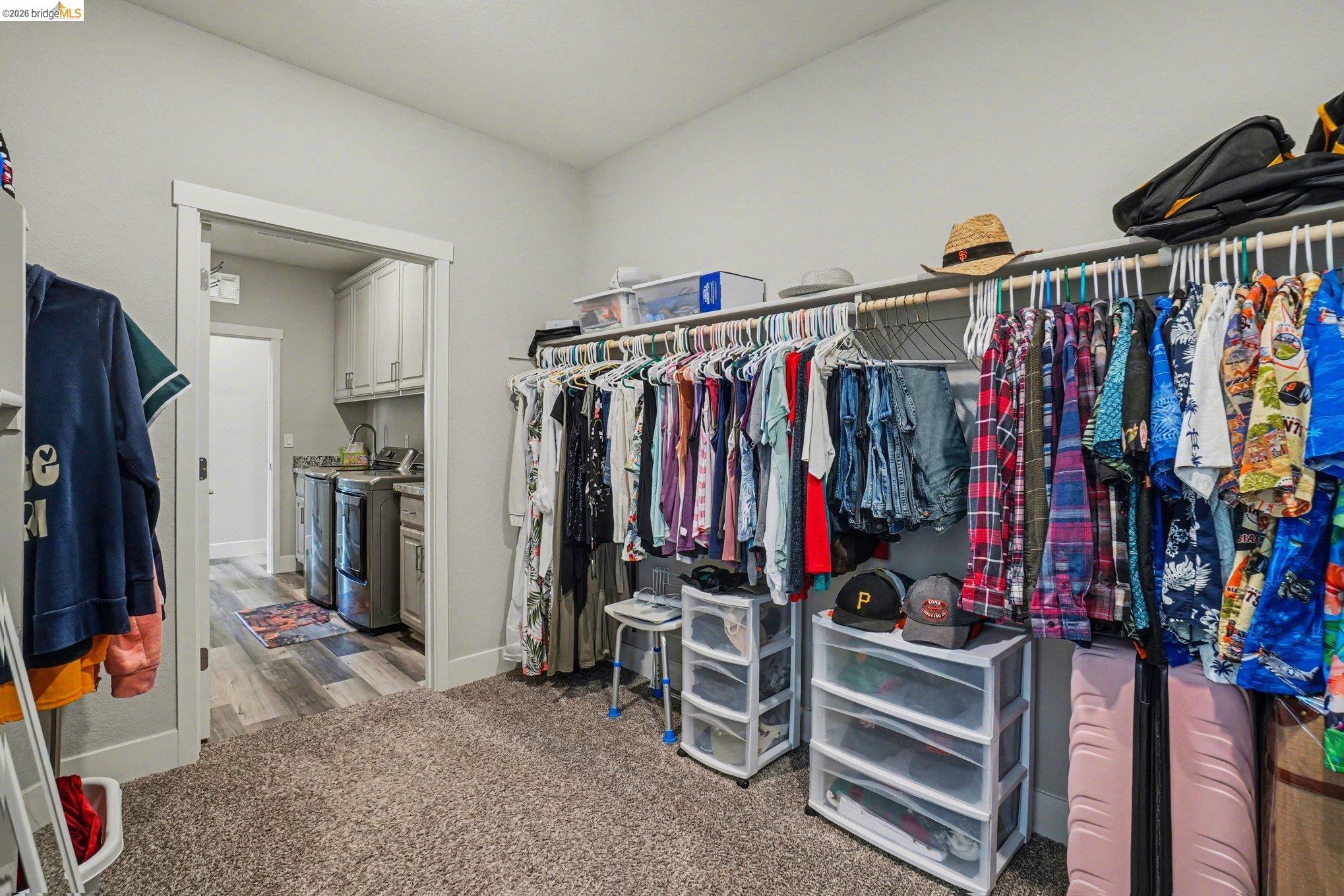 4585 Prairie Path Rio Vista, CA 94571 - Photo 19 of 45 a view of walk in closet with clothes