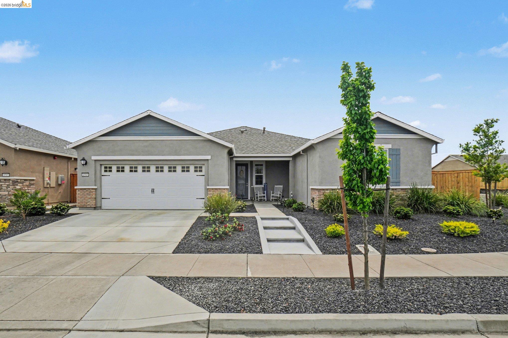 4585 Prairie Path Rio Vista, CA 94571 - Photo 42 of 45 a front view of a house with garden