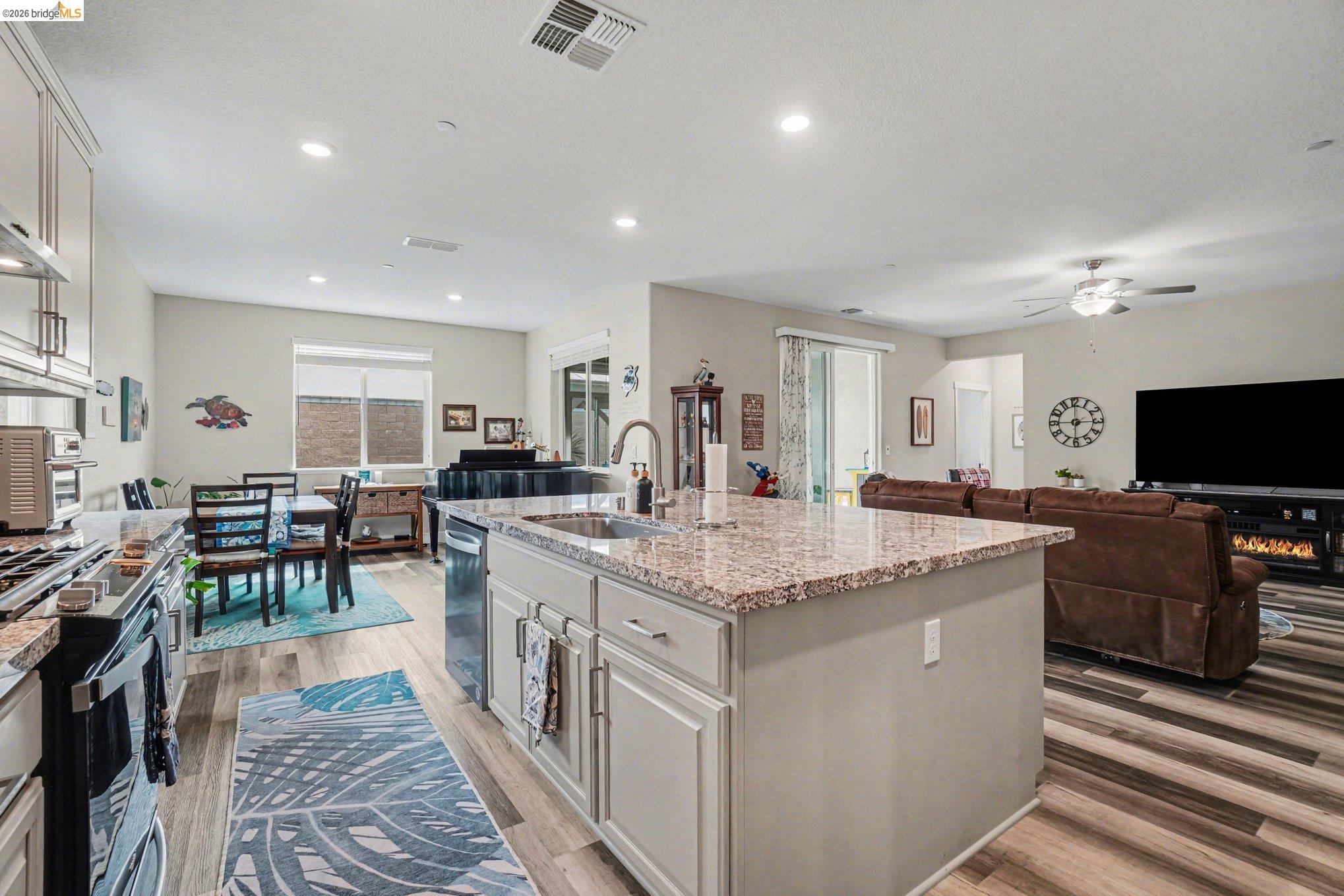 4585 Prairie Path Rio Vista, CA 94571 - Photo 8 of 45 a large kitchen with lots of counter space and stainless steel appliances