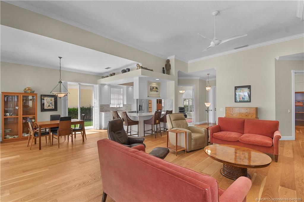 1494 Southwest Balmoral Trace Stuart, FL 34997 - Photo 14 of 45 Master Bedroom view from door