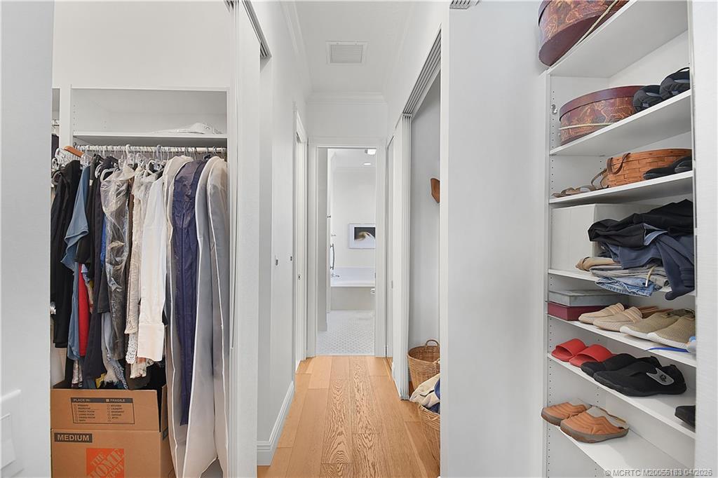 1494 Southwest Balmoral Trace Stuart, FL 34997 - Photo 25 of 45 Master Walk-in Closet and closets