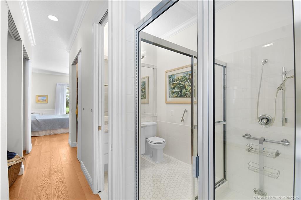 1494 Southwest Balmoral Trace Stuart, FL 34997 - Photo 29 of 45 His Master Bathroom with Granite counter