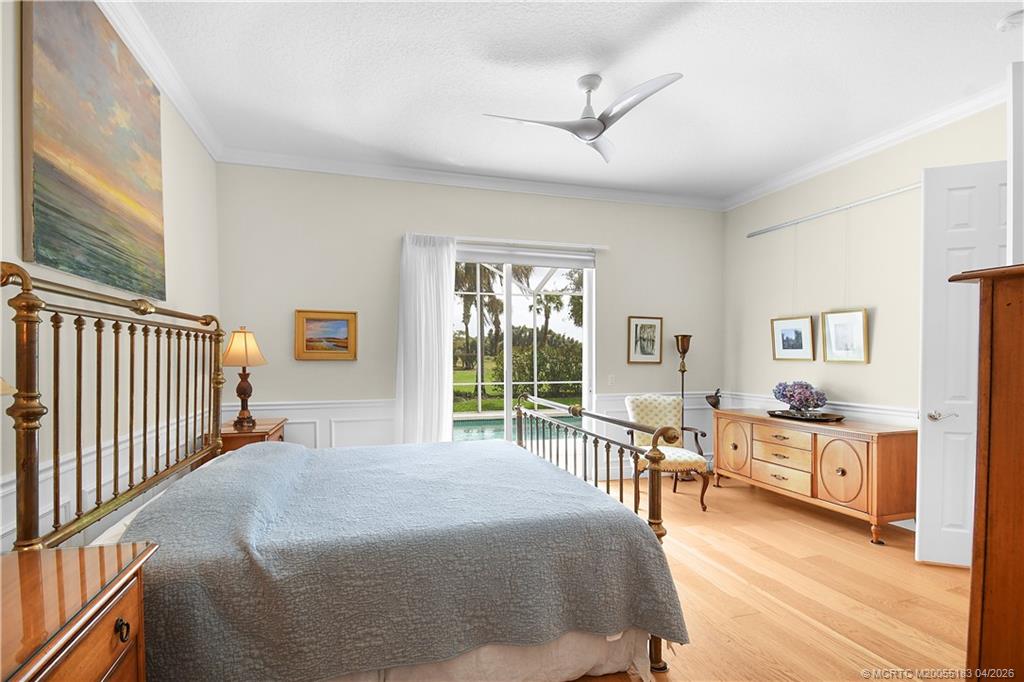 1494 Southwest Balmoral Trace Stuart, FL 34997 - Photo 31 of 45 Master Bedroom viewed from closet hallway