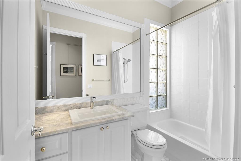 1494 Southwest Balmoral Trace Stuart, FL 34997 - Photo 33 of 45 Guest Bathroom with Granite Counter