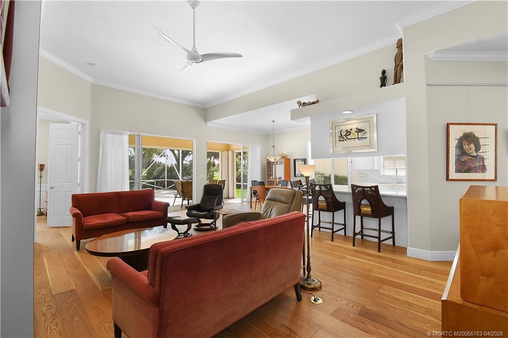 1494 Southwest Balmoral Trace Stuart, FL 34997 - Photo 9 of 45 Great Room View