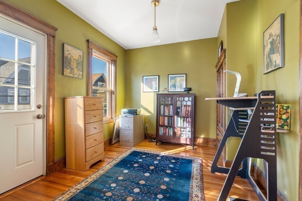 89 Bromfield Road Somerville, MA 02144 - Photo 22 of 41 a view of hall way with furniture