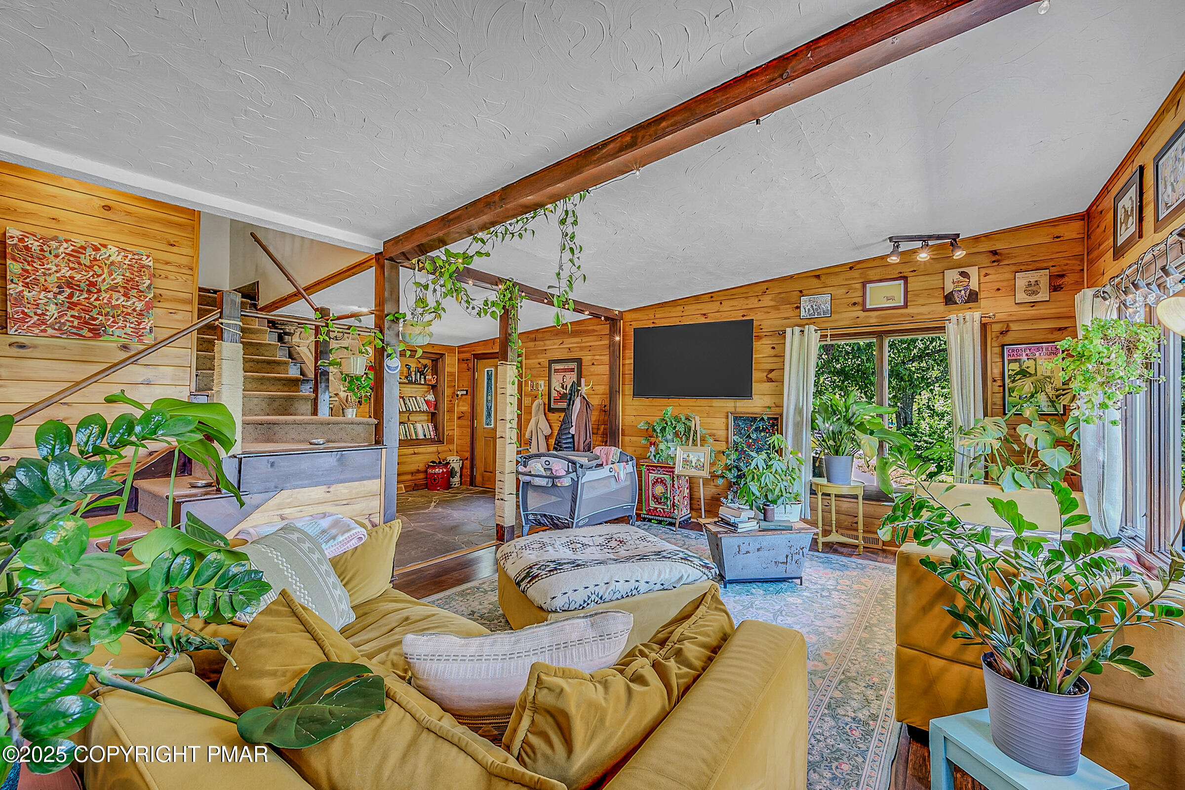 261 Hall Lane Tunkhannock, PA 18657 - Photo 14 of 23 a outdoor living space with furniture and garden view