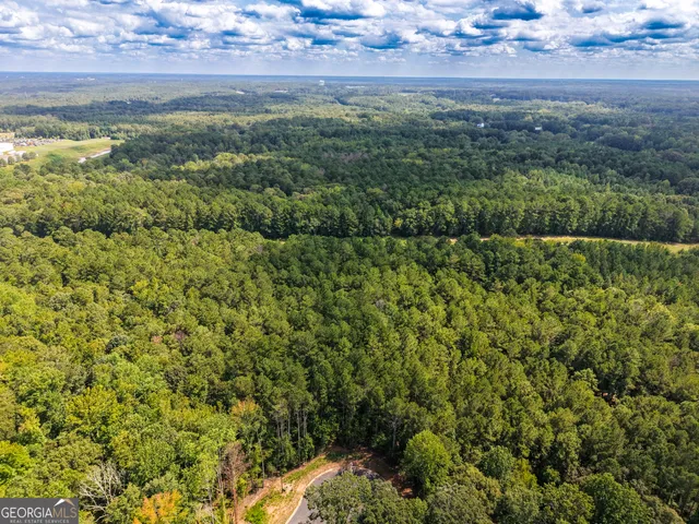 a view of a yard with an outdoor space