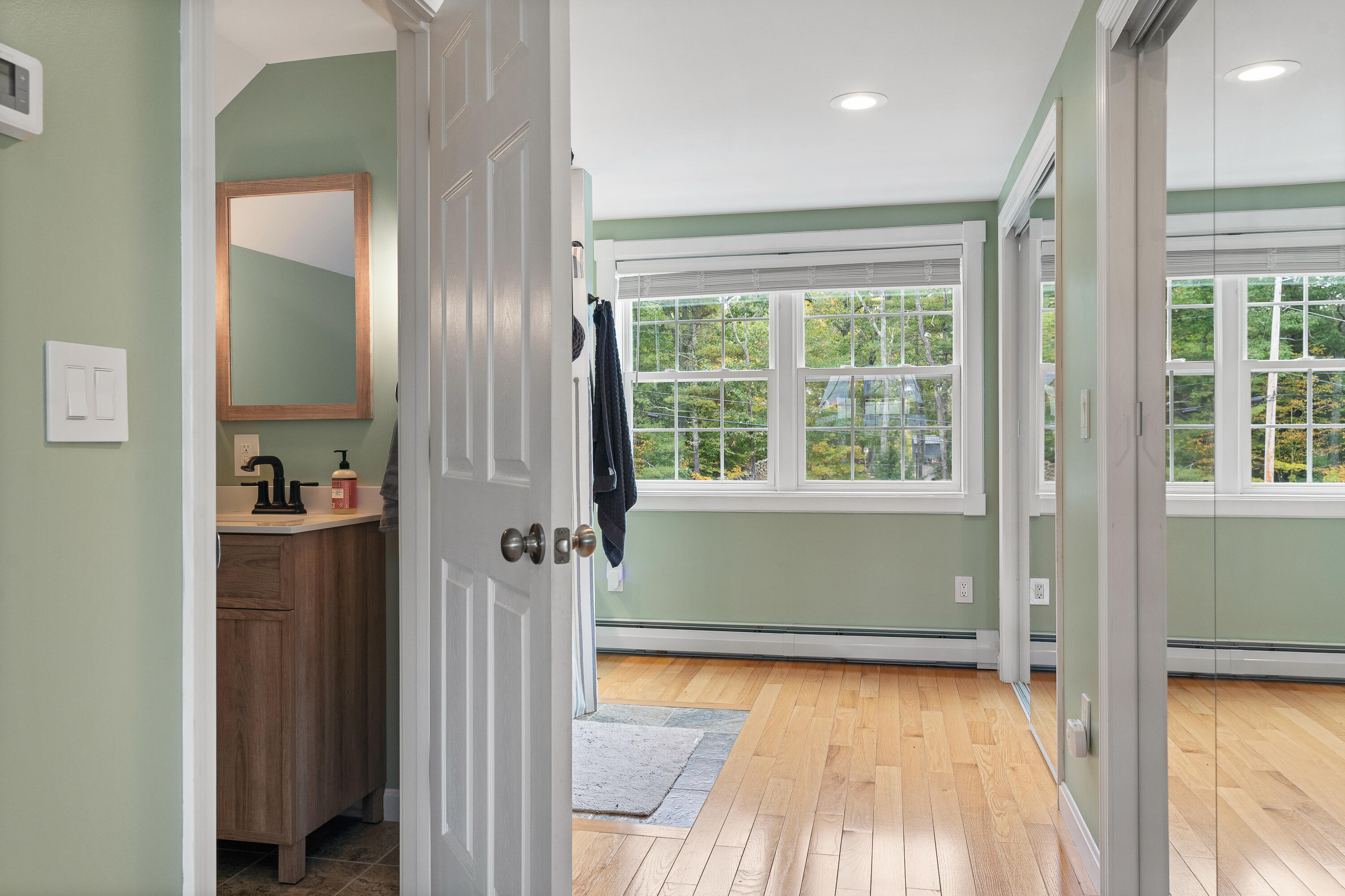 378 Cross Hill Road Augusta, ME 04330 - Photo 53 of 73 Primary suite bathroom and closet
