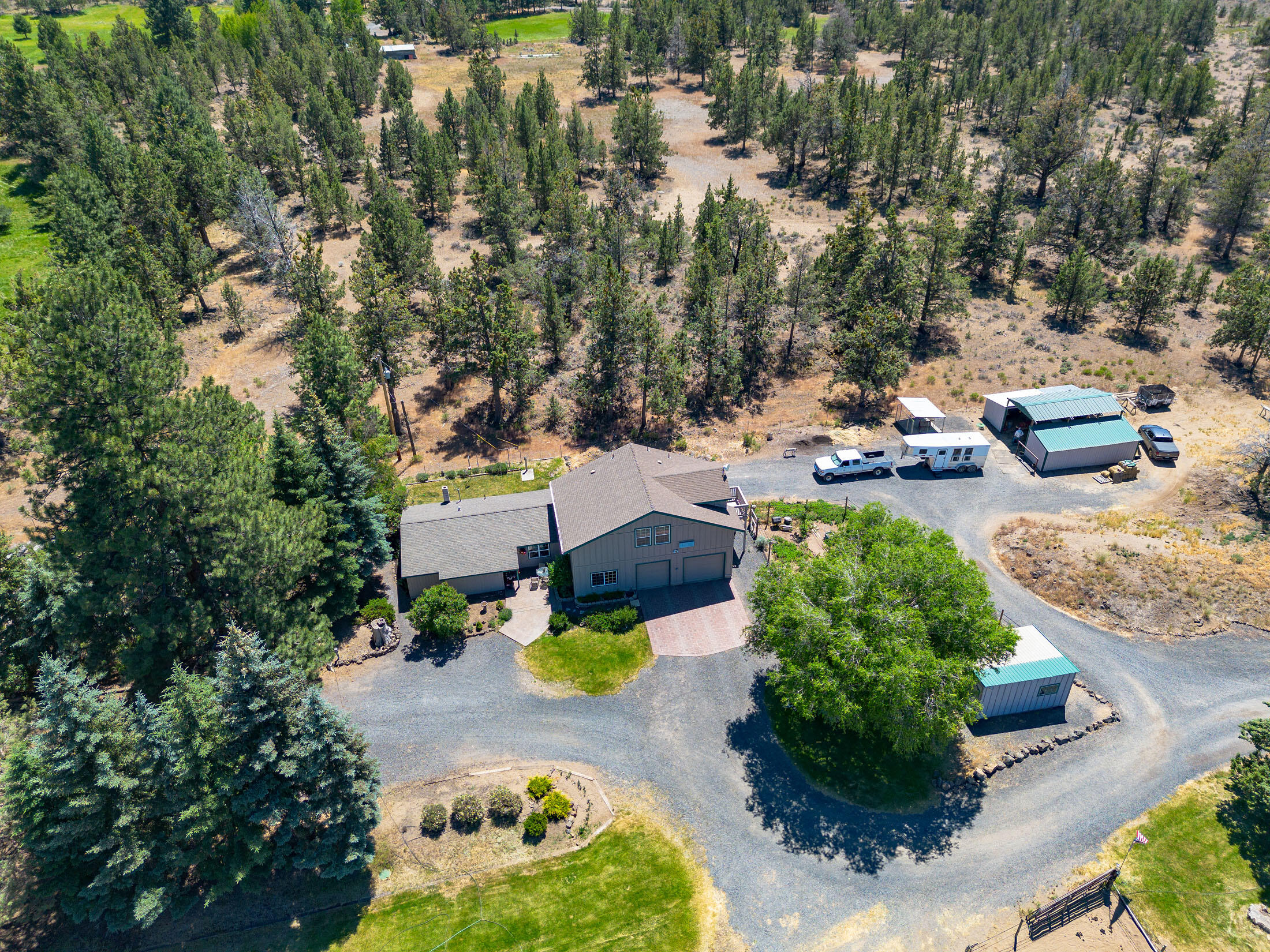 64227 Schibel Road Bend, OR 97703 - Photo 10 of 48 64227 Schibel Rd aerial 637 copy