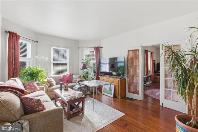a living room with furniture potted plant floor to ceiling window and potted plant