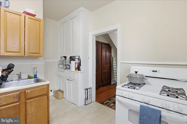 a room with storage and utility