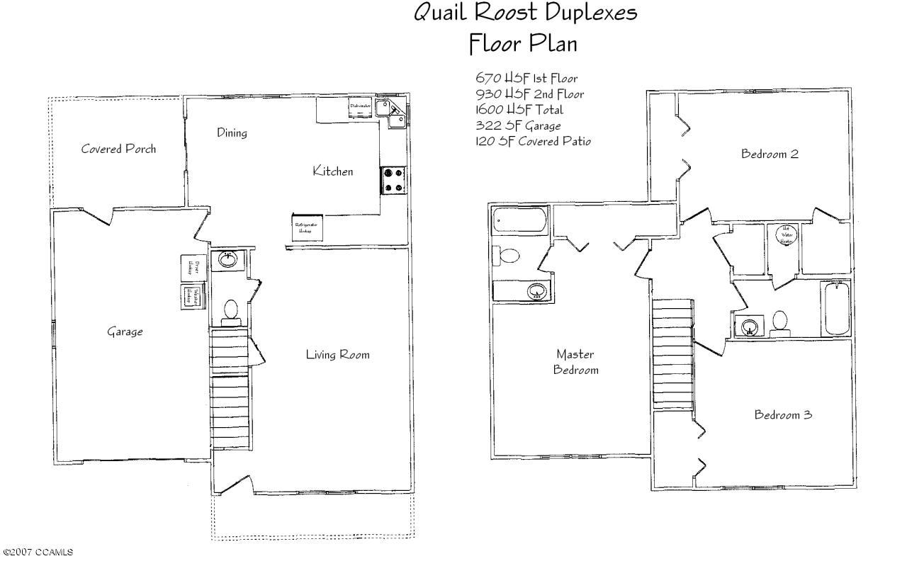 226 Smallwood Road Hubert, NC 28539 - Photo 2 of 2 Floor Plan