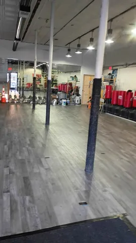 a view of a porch with a tv