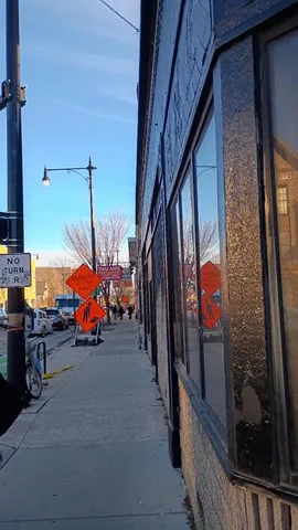 a view of outdoor space shop and window