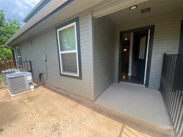 a view of outdoor space and deck