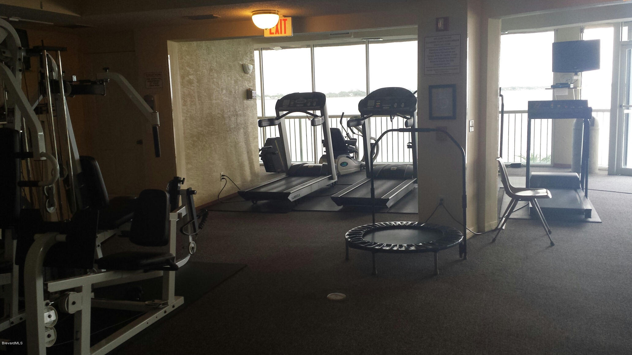 104 Riverside Drive, Unit 306 Cocoa, FL 32922 - Photo 26 of 27 Exercise room with view of the river!