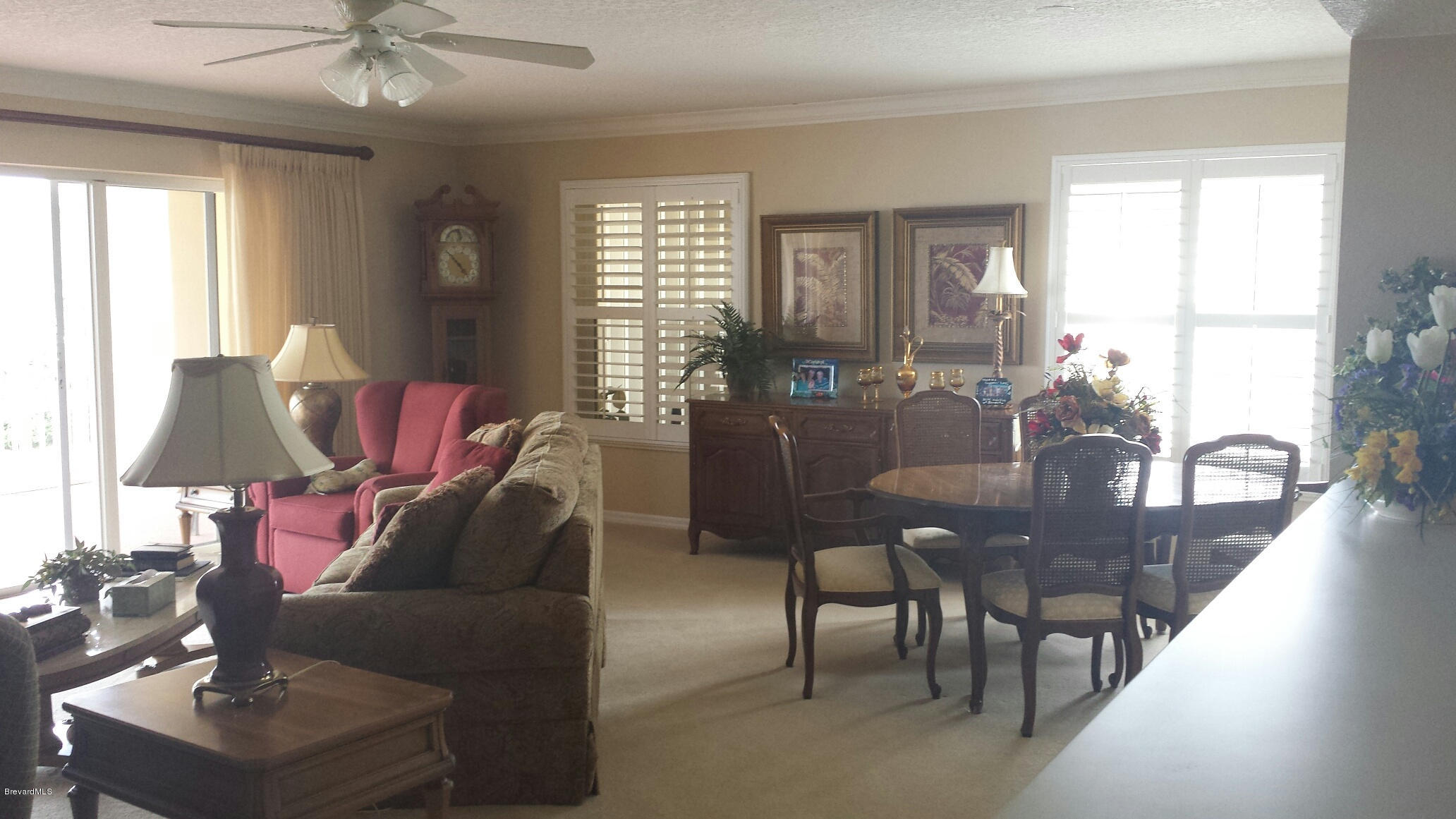 104 Riverside Drive, Unit 306 Cocoa, FL 32922 - Photo 6 of 27 Large living and dining area