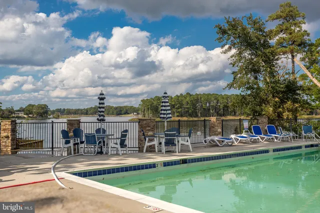 a view of a balcony with lake view