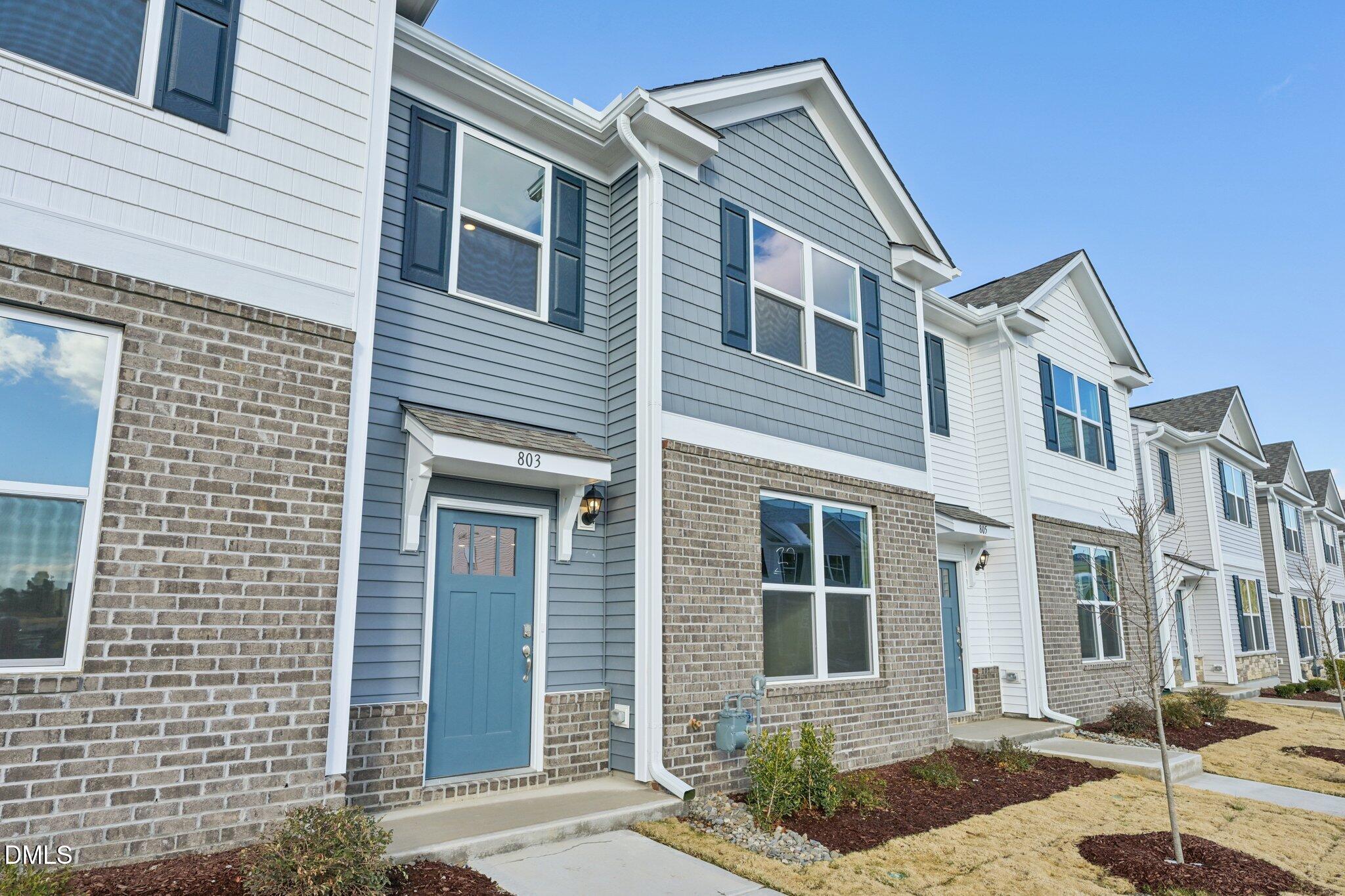 803 Old Tarboro Road Wendell, NC 27591 - Photo 5 of 48 a front view of a house with street