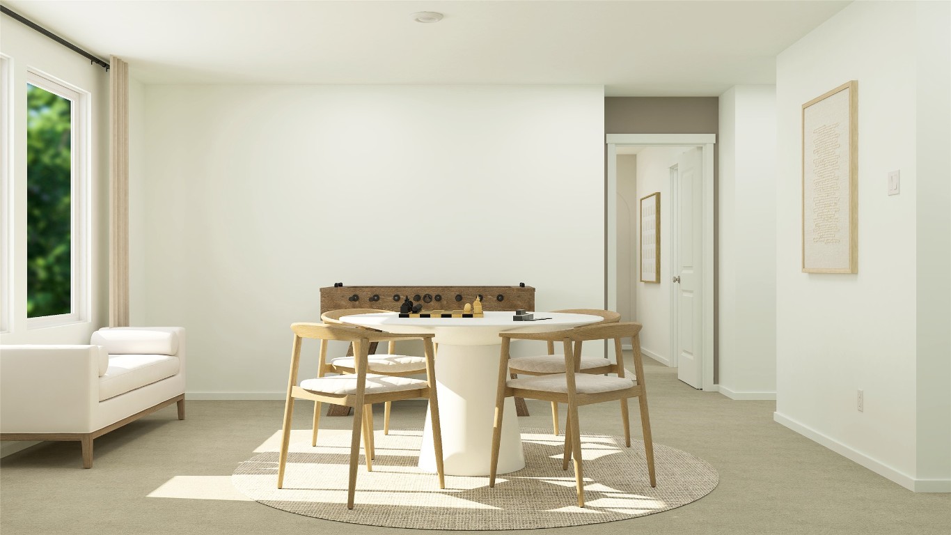 270 Kings Row Lane Jarrell, TX 76537 - Photo 17 of 30 a view of a room with furniture and wooden floor