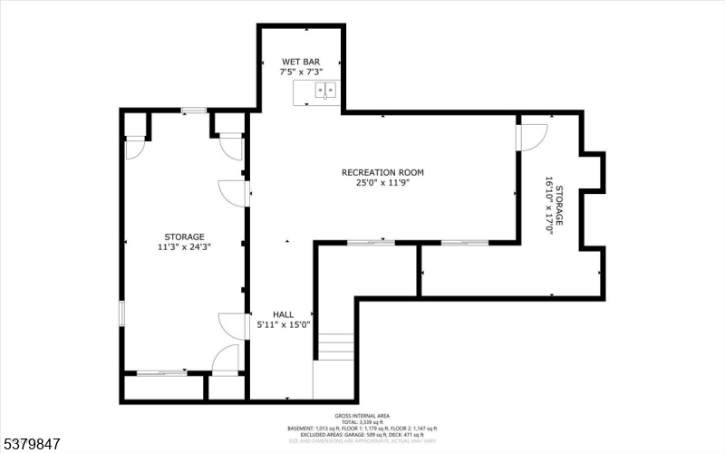 720 Colonial Court Somerville, NJ 08876 - Photo 33 of 33 a picture of a floor plan