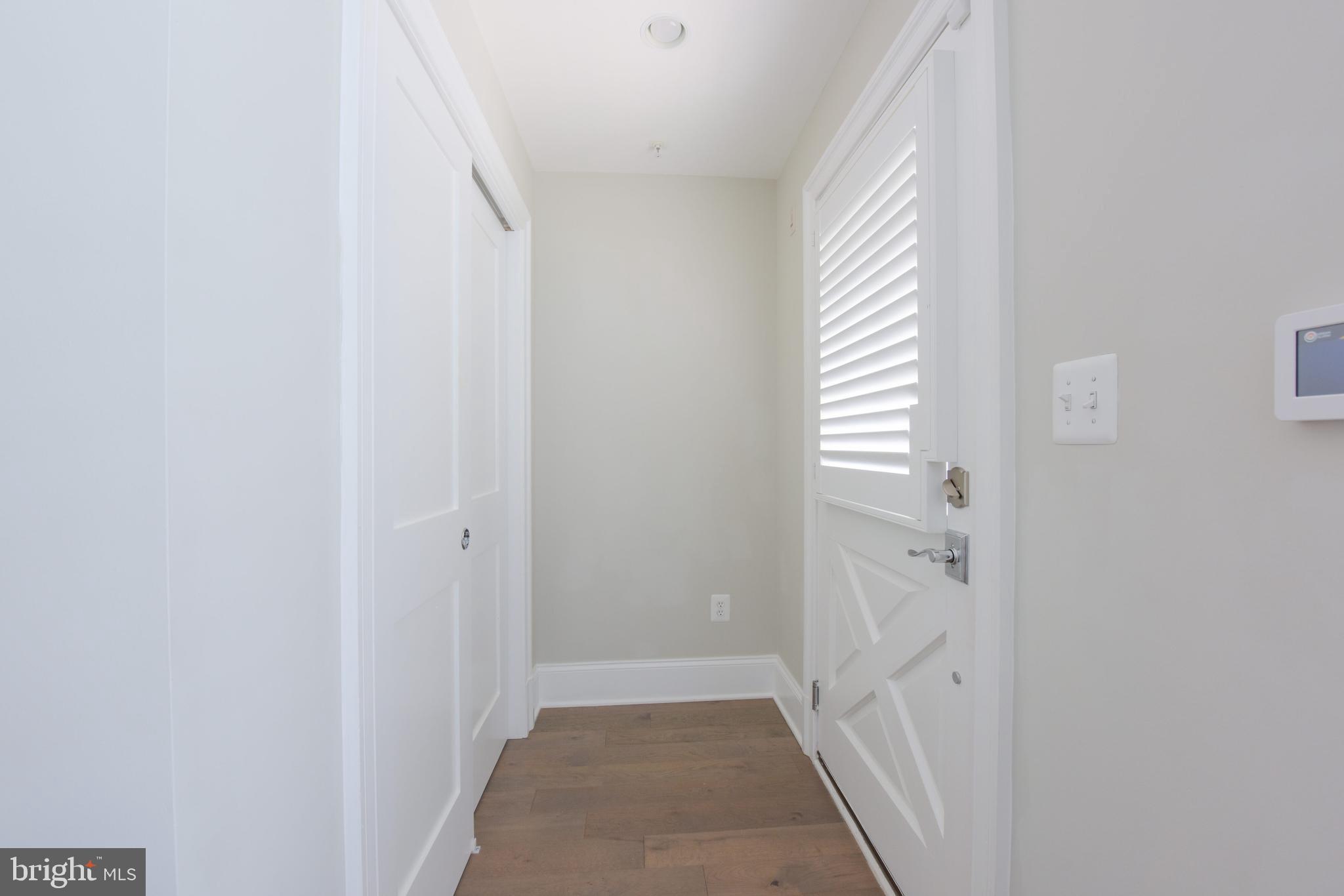 3921 Fulton Street Northwest, Unit 3 Washington, DC 20007 - Photo 4 of 22 Entrance Foyer with Coat Closet