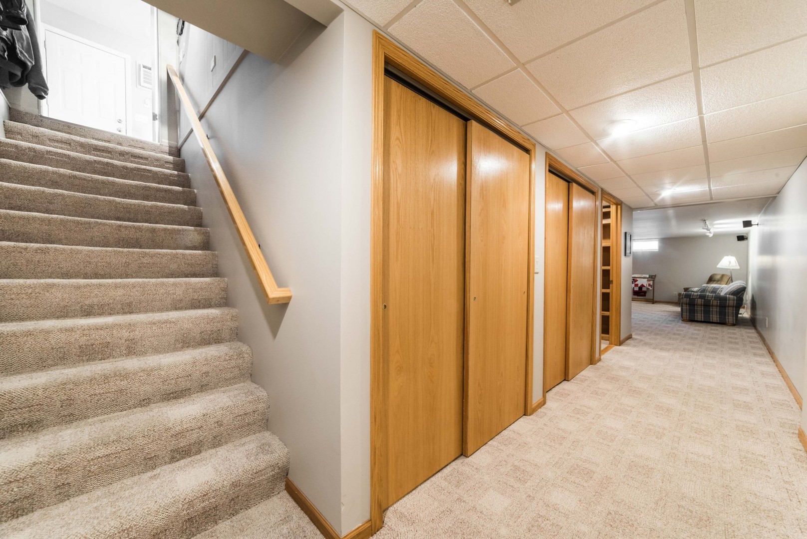 13369 Ash Road Genoa, IL 60135 - Photo 13 of 26 a view of hallway with stairs