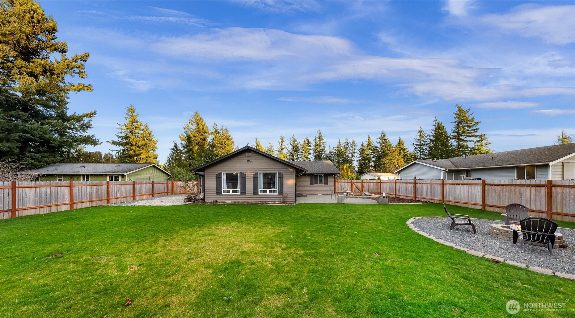 205 Cashmere Lane Everson, WA 98247 - Photo 38 of 40 a view of a house with a yard porch and sitting area