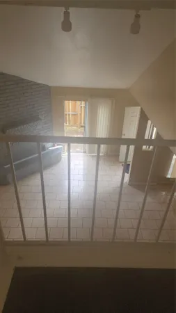 a view of empty room