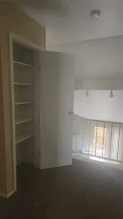 a view of walk in closet