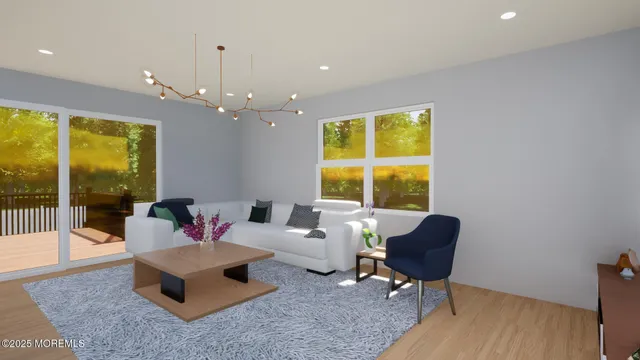 a spacious bedroom with a bed and a window