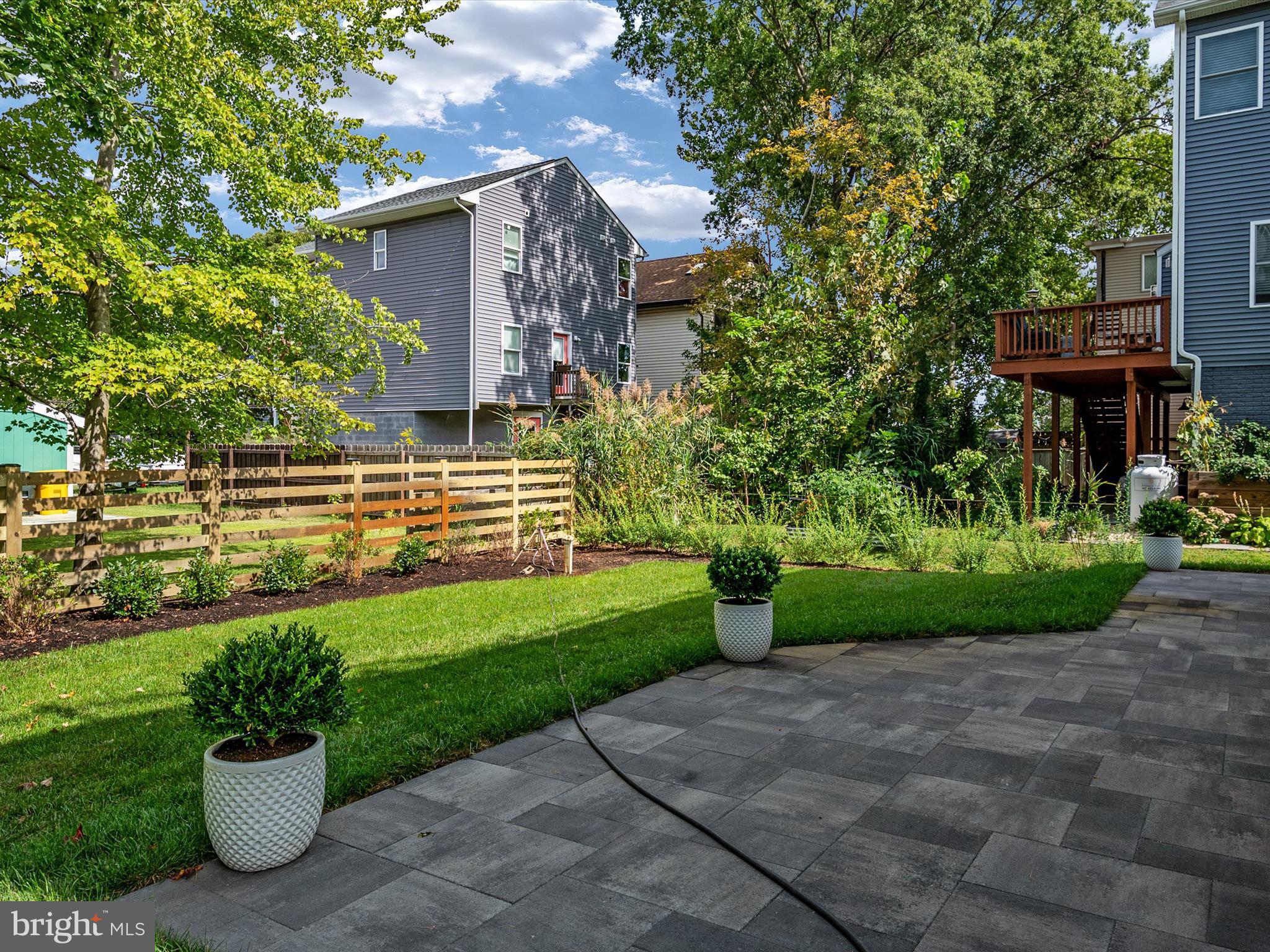 1422 Howard Road Annapolis, MD 21403 - Photo 45 of 61 Lovely backyard with paved patio