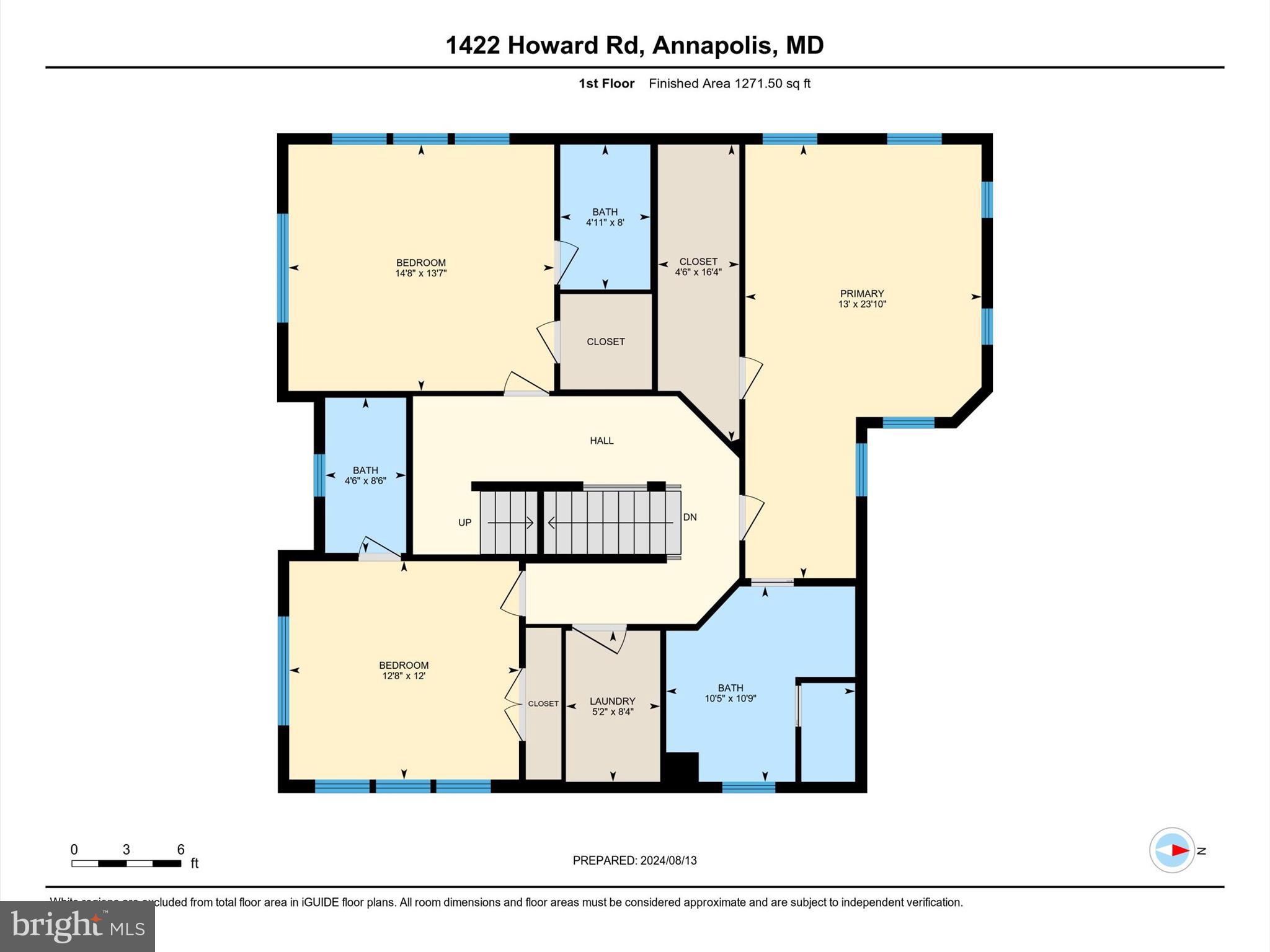 1422 Howard Road Annapolis, MD 21403 - Photo 60 of 61 Level 2 Floor Plan