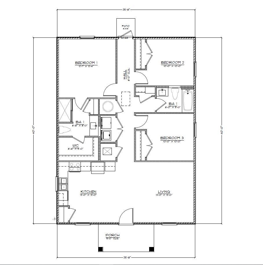 1132 Sweet Laurel Street Foley, AL 36535 - Photo 2 of 2 Floor plan
