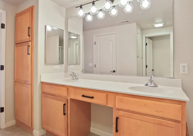 view of living room with furniture and flat screen tv