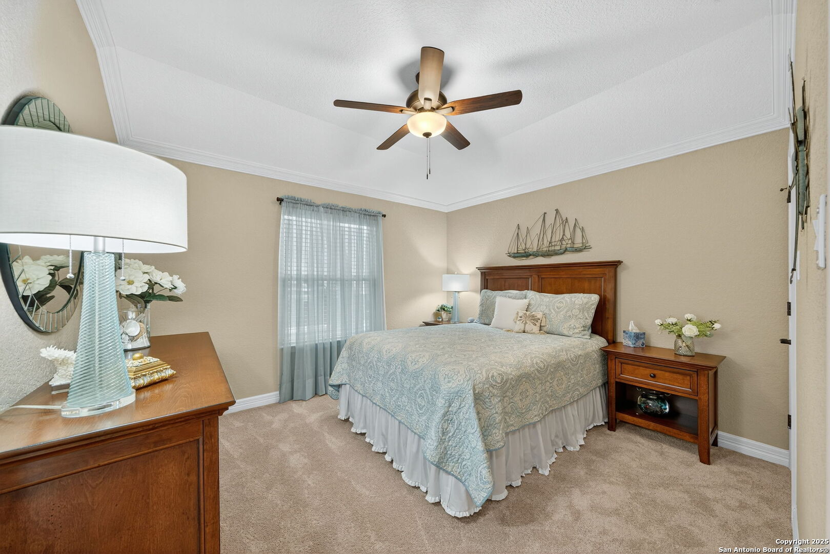 30210 Setterfeld Circle Fair Oaks Ranch, TX 78015 - Photo 20 of 30 a bedroom with a bed and a table in it