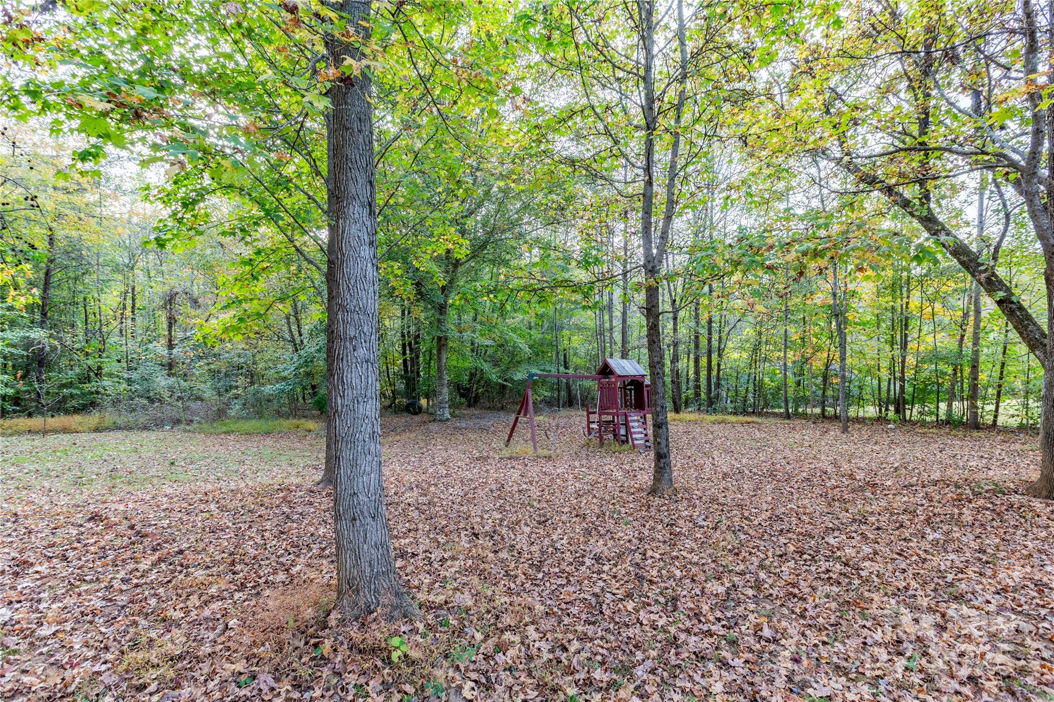 505 Coffeetree Lane Stanley, NC 28164 - Photo 31 of 37 a backyard of a house with lots of green space