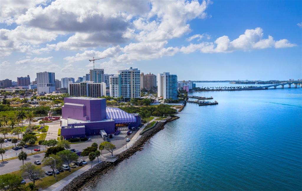 301 Quay Commons, Unit 1409 Sarasota, FL 34236 - Photo 44 of 45 a view of a city with a lake