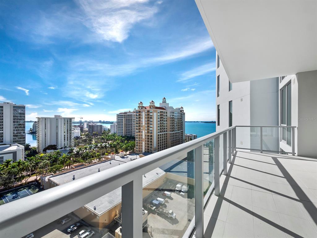 301 Quay Commons, Unit 1409 Sarasota, FL 34236 - Photo 9 of 45 a view of balcony with furniture