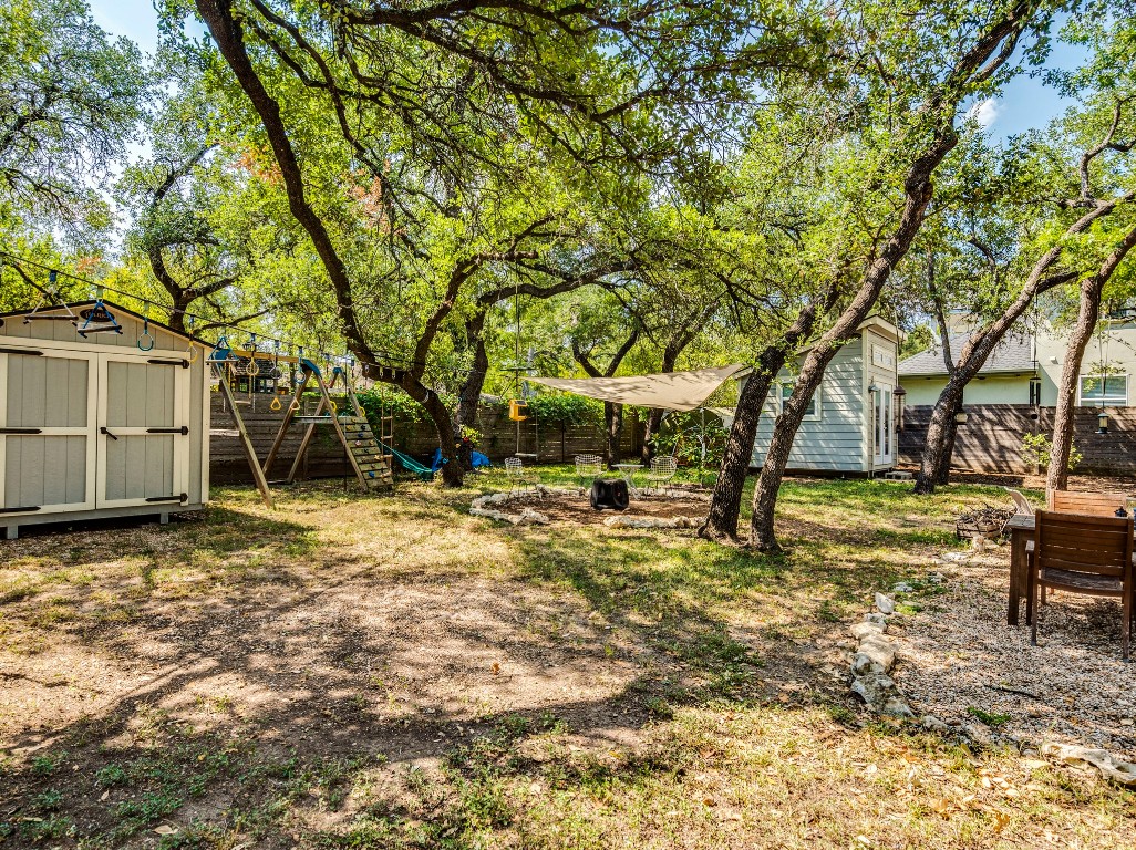 1008 Riviera Drive Cedar Park, TX 78613 - Photo 26 of 32 a view of a yard with swimming pool