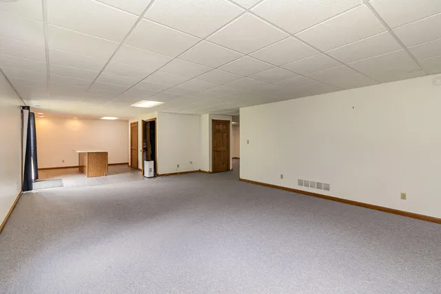 a view of a room with closet