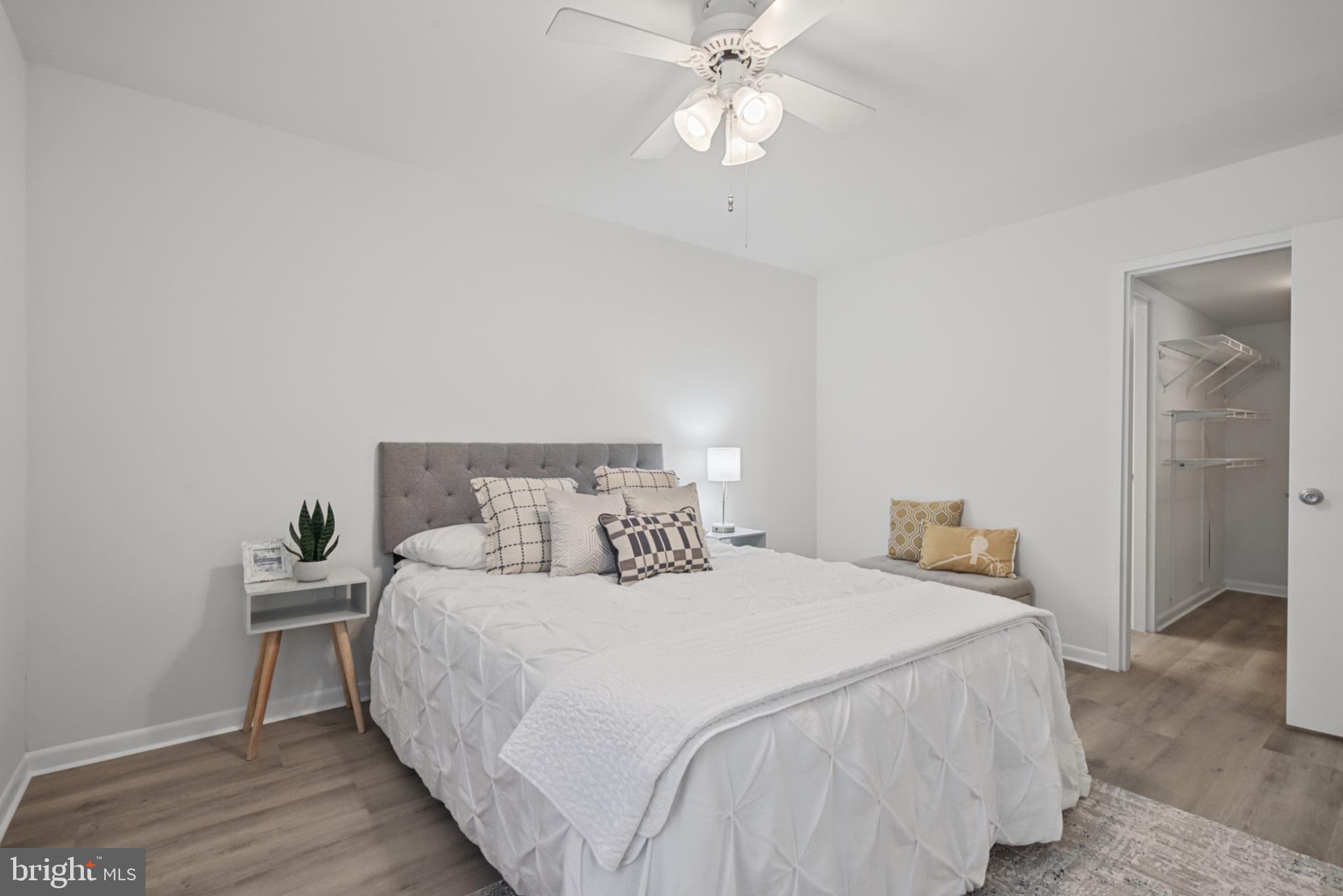 1412 Northgate Square, Unit 1B Reston, VA 20190 - Photo 22 of 45 The Master Bedroom features a walk-in closet
