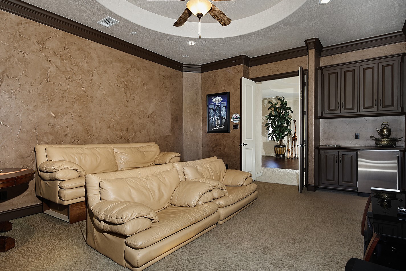 134 South Tranquil Path The Woodlands, TX 77380 - Photo 41 of 49 2nd floor media room.