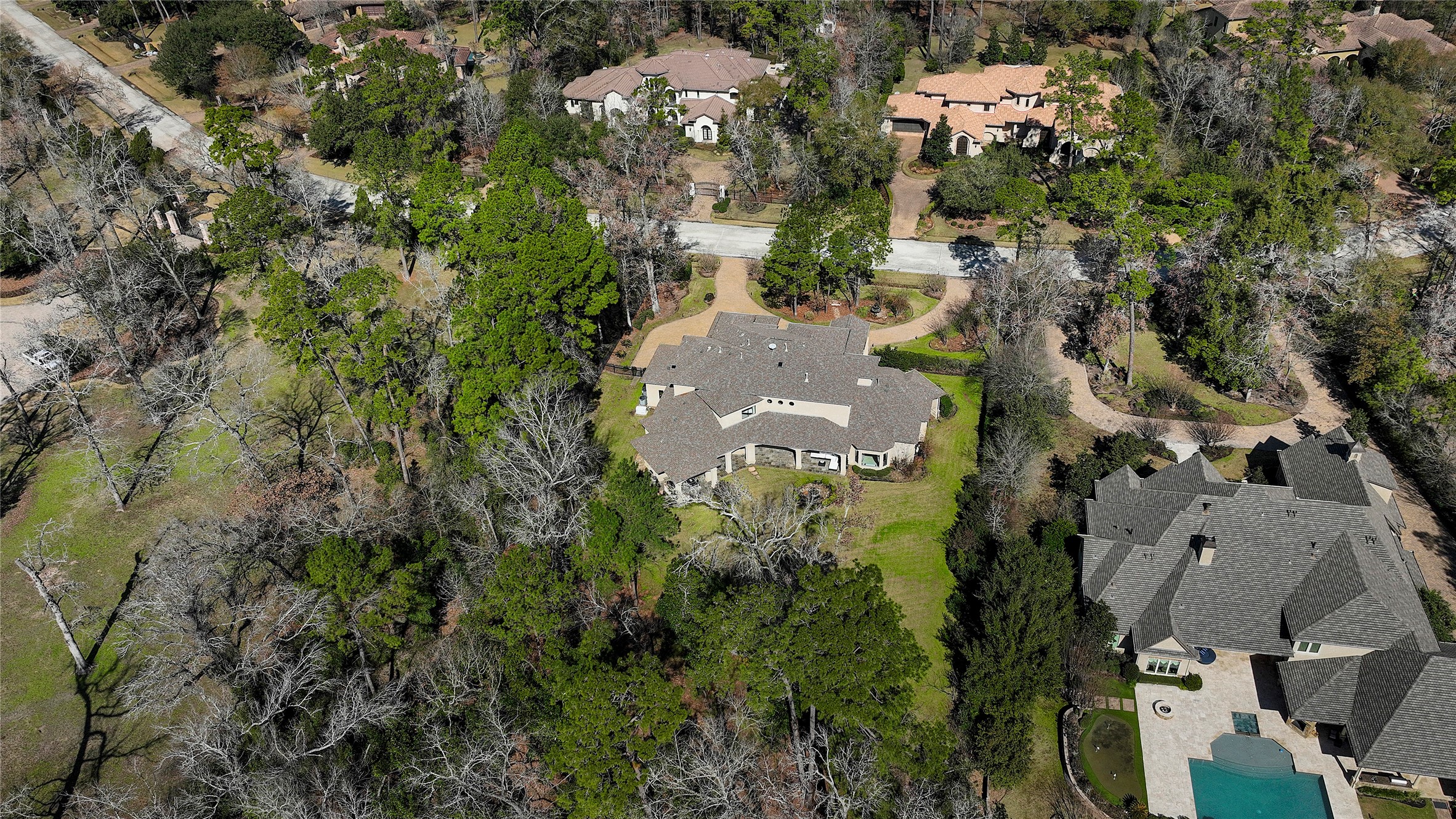 134 South Tranquil Path The Woodlands, TX 77380 - Photo 48 of 49 Almost 2 acres! Walk to one of the 2 lakes, the park! Miles of walking paths.